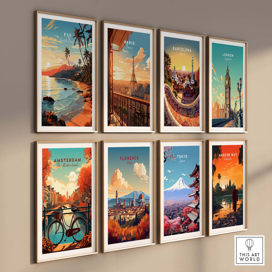 Fiji Travel Poster part of our best collection or travel posters and prints - This Art World