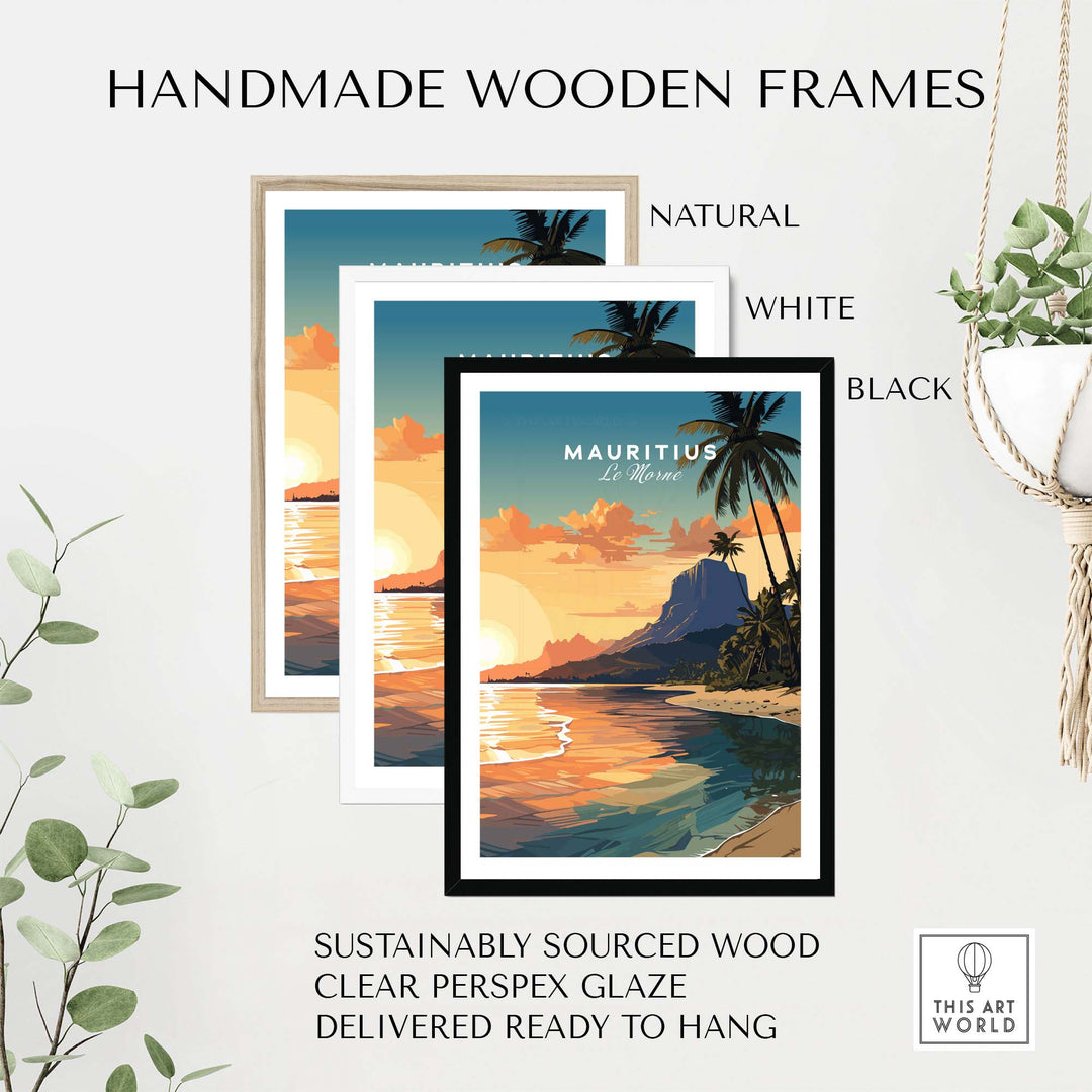 Le Morne Mauritius Poster
