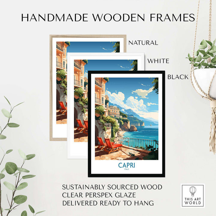 Capri Italy Wall Art Print