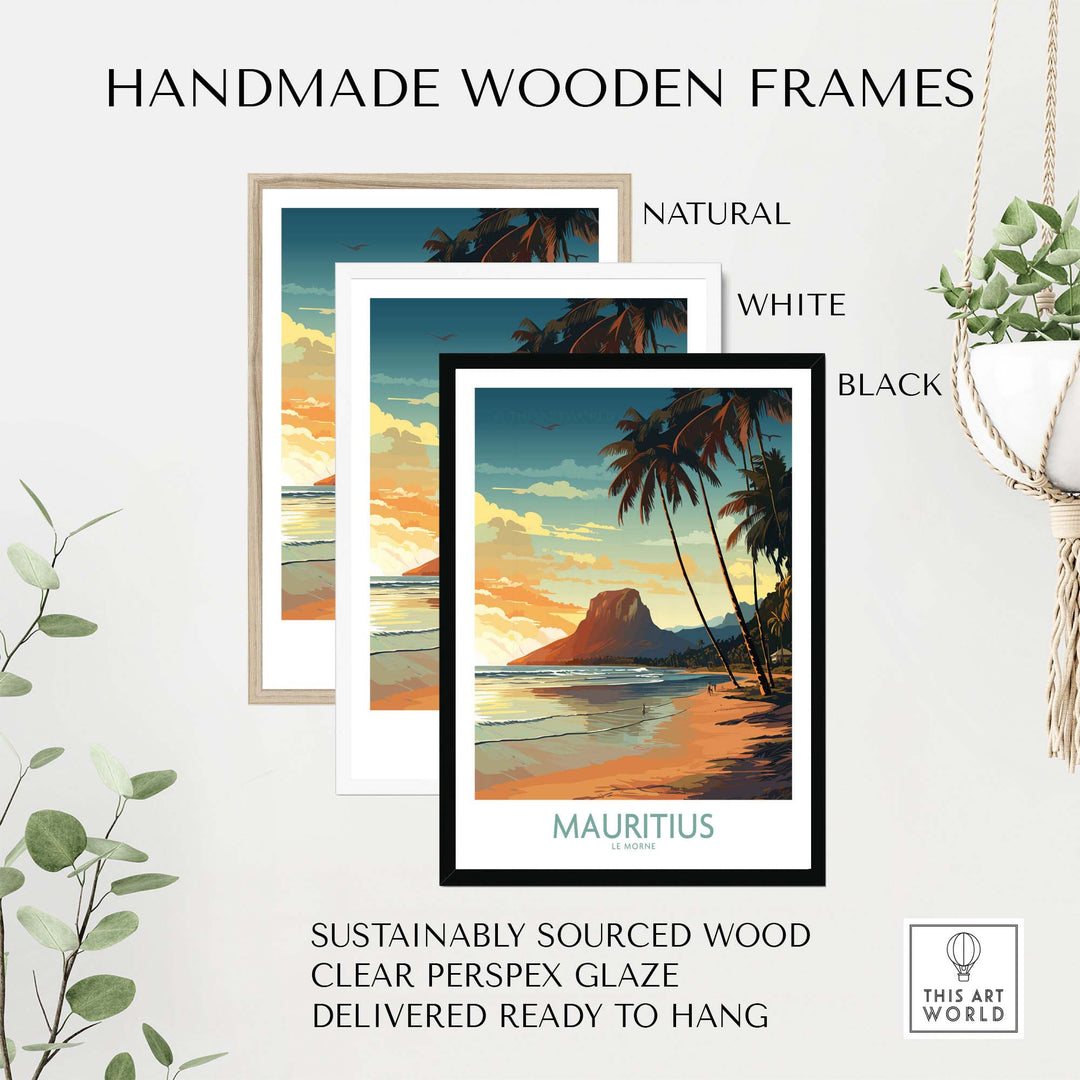 Mauritius Le Morne Print