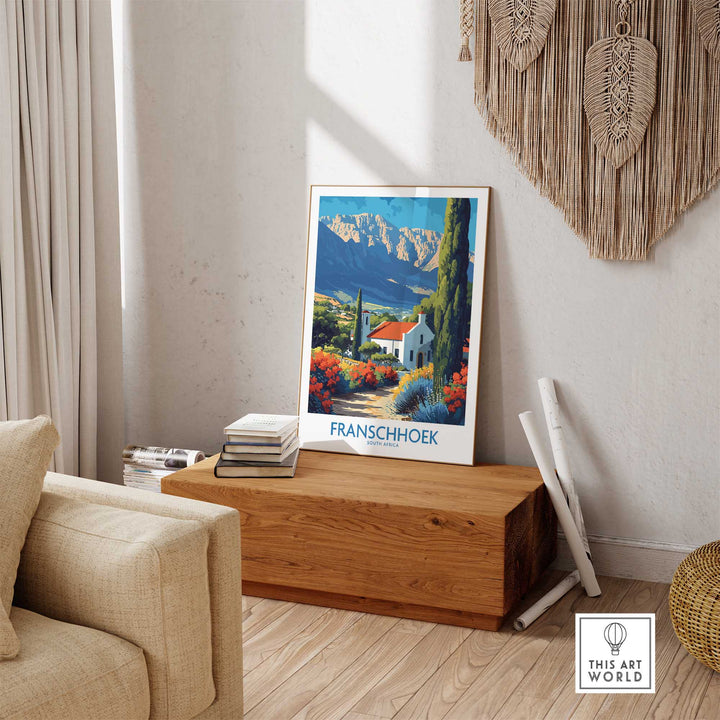 Franschhoek Wall Art Print-This Art World