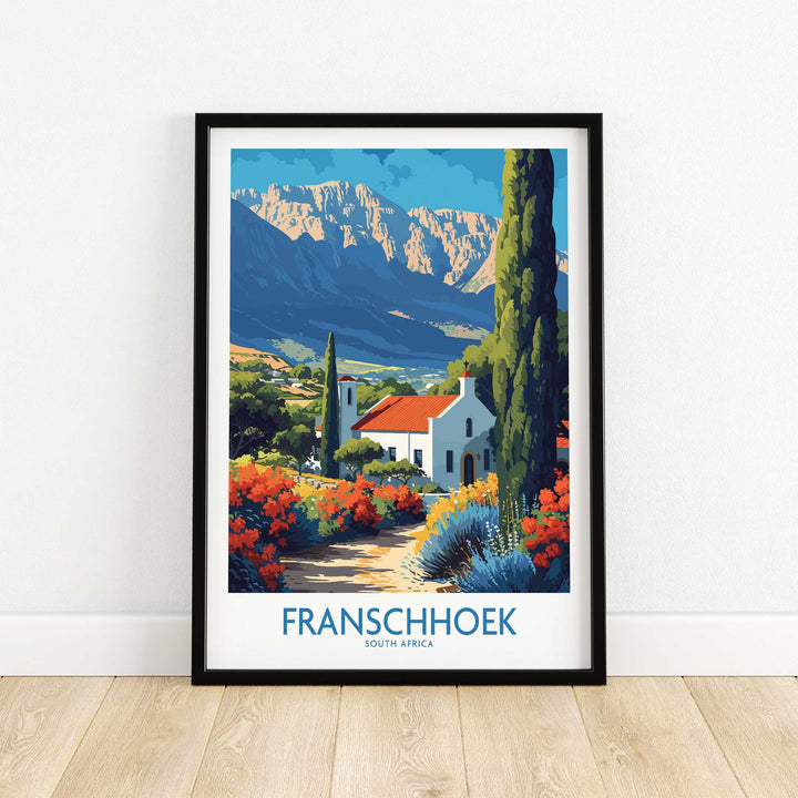 Franschhoek Wall Art Print-This Art World