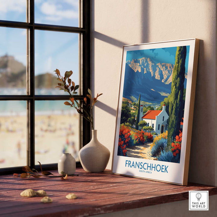 Franschhoek Wall Art Print-This Art World