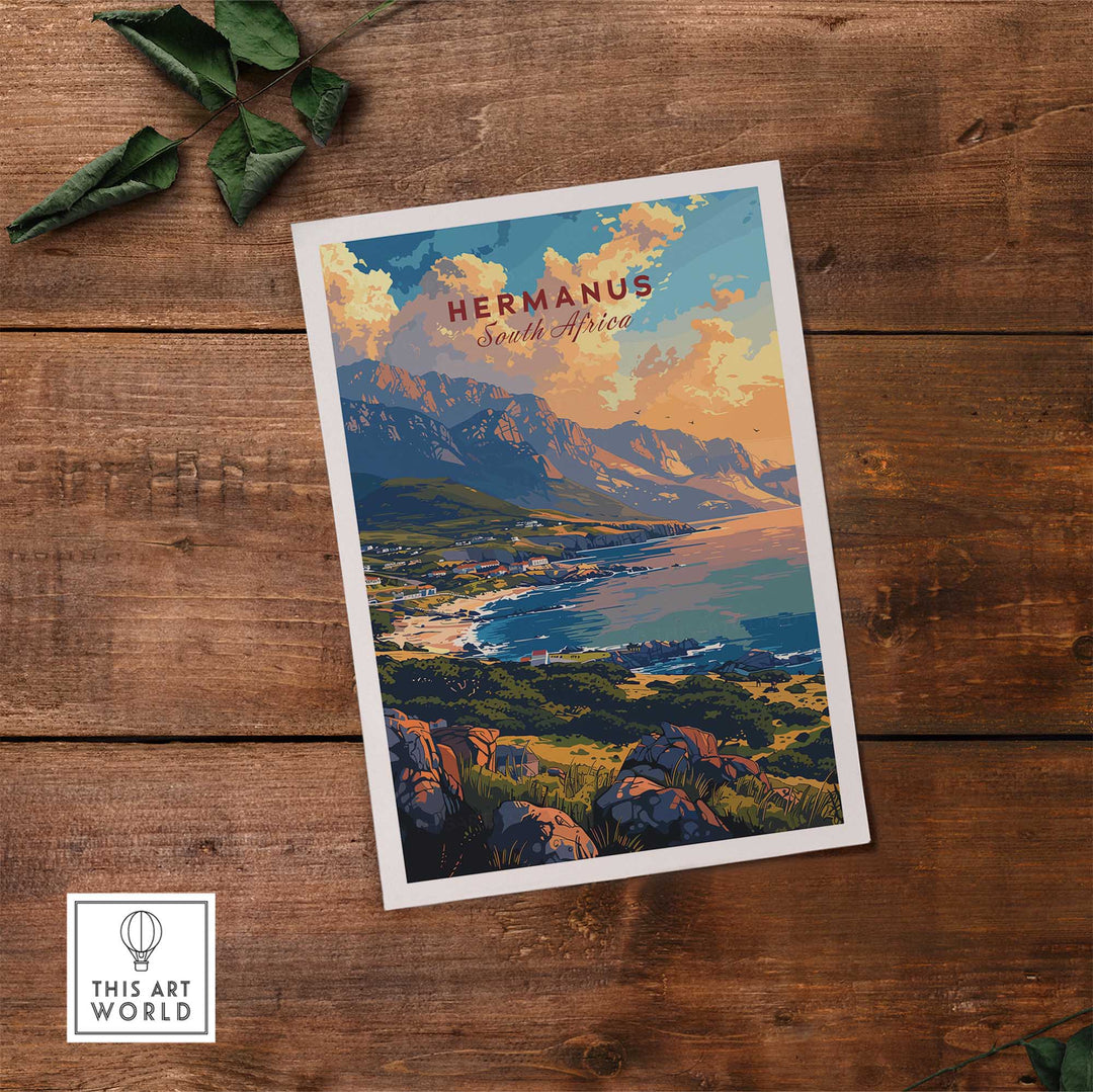 Hermanus Poster South Africa-This Art World