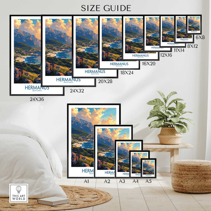 Hermanus Travel Poster-This Art World