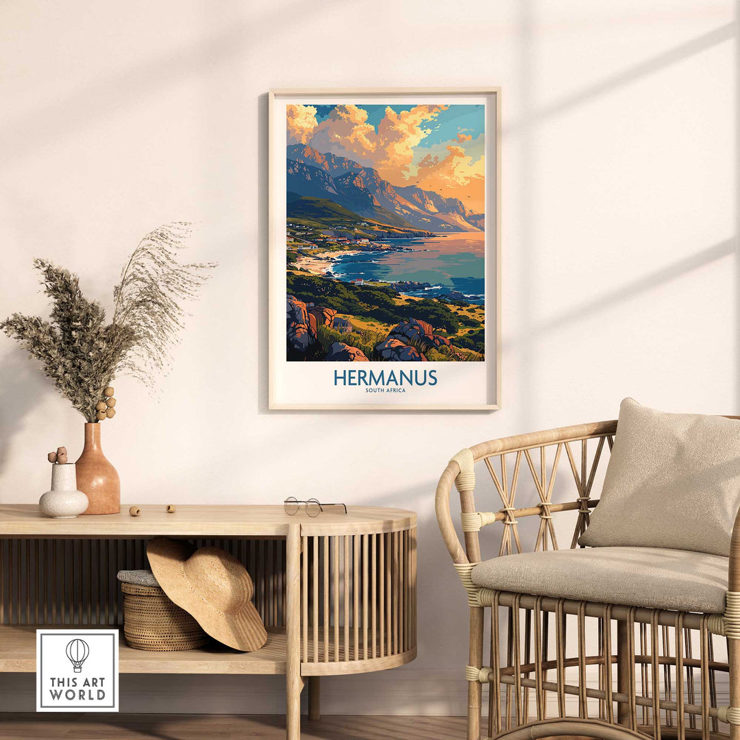Hermanus Travel Poster-This Art World