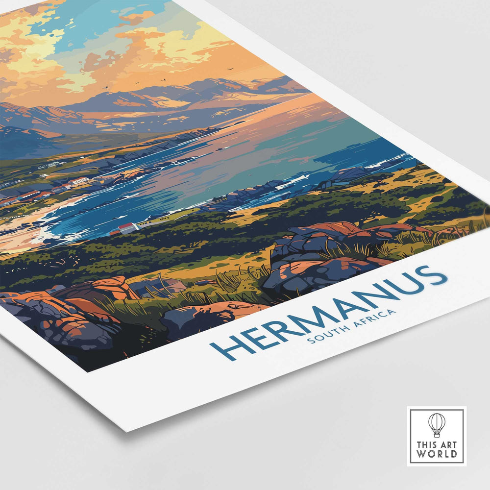 Hermanus Travel Poster-This Art World