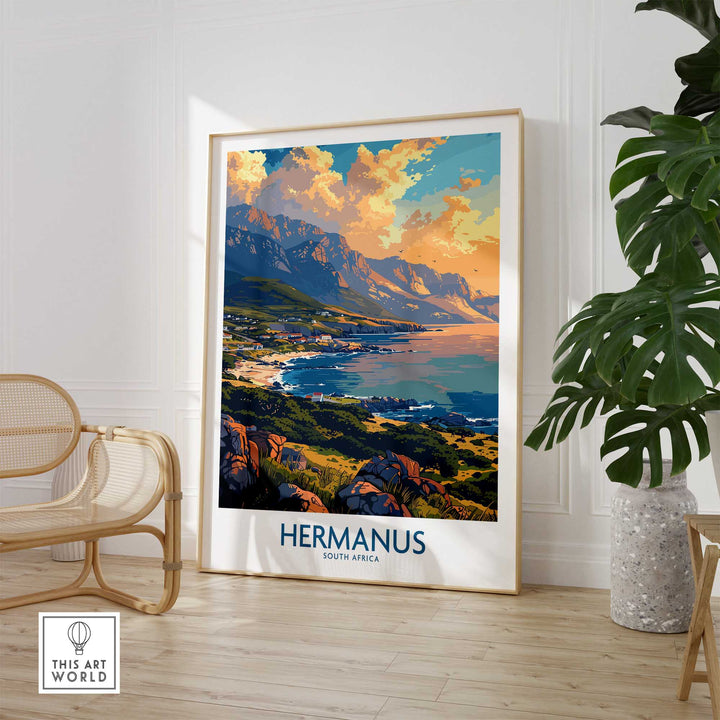 Hermanus Travel Poster-This Art World