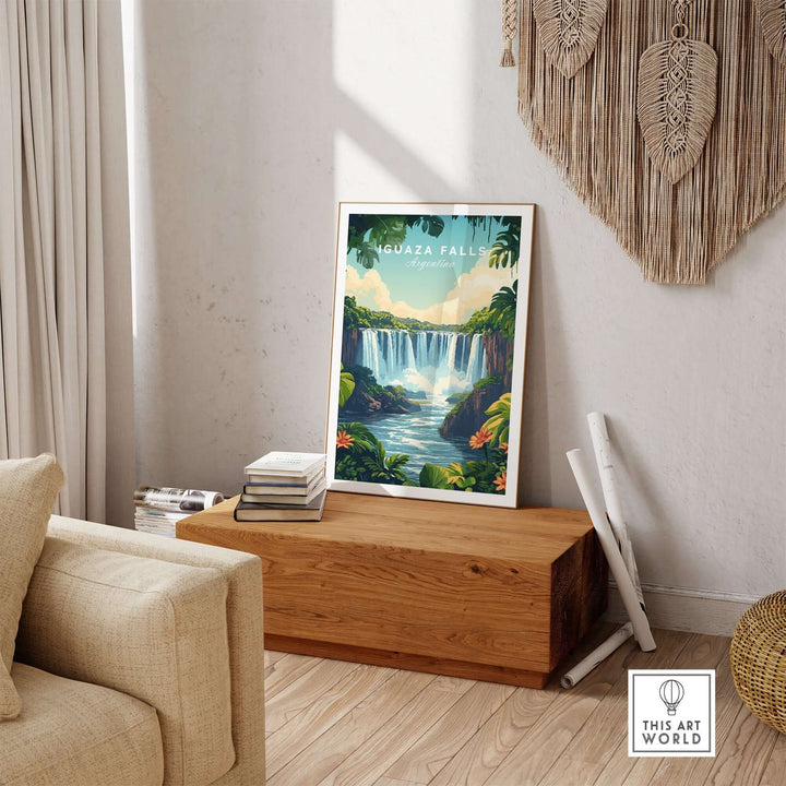 Iguazu Falls Print Argentina