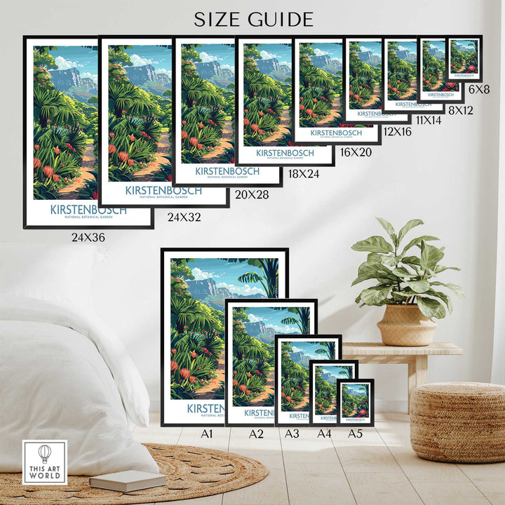 Kirstenbosch Art Print-This Art World