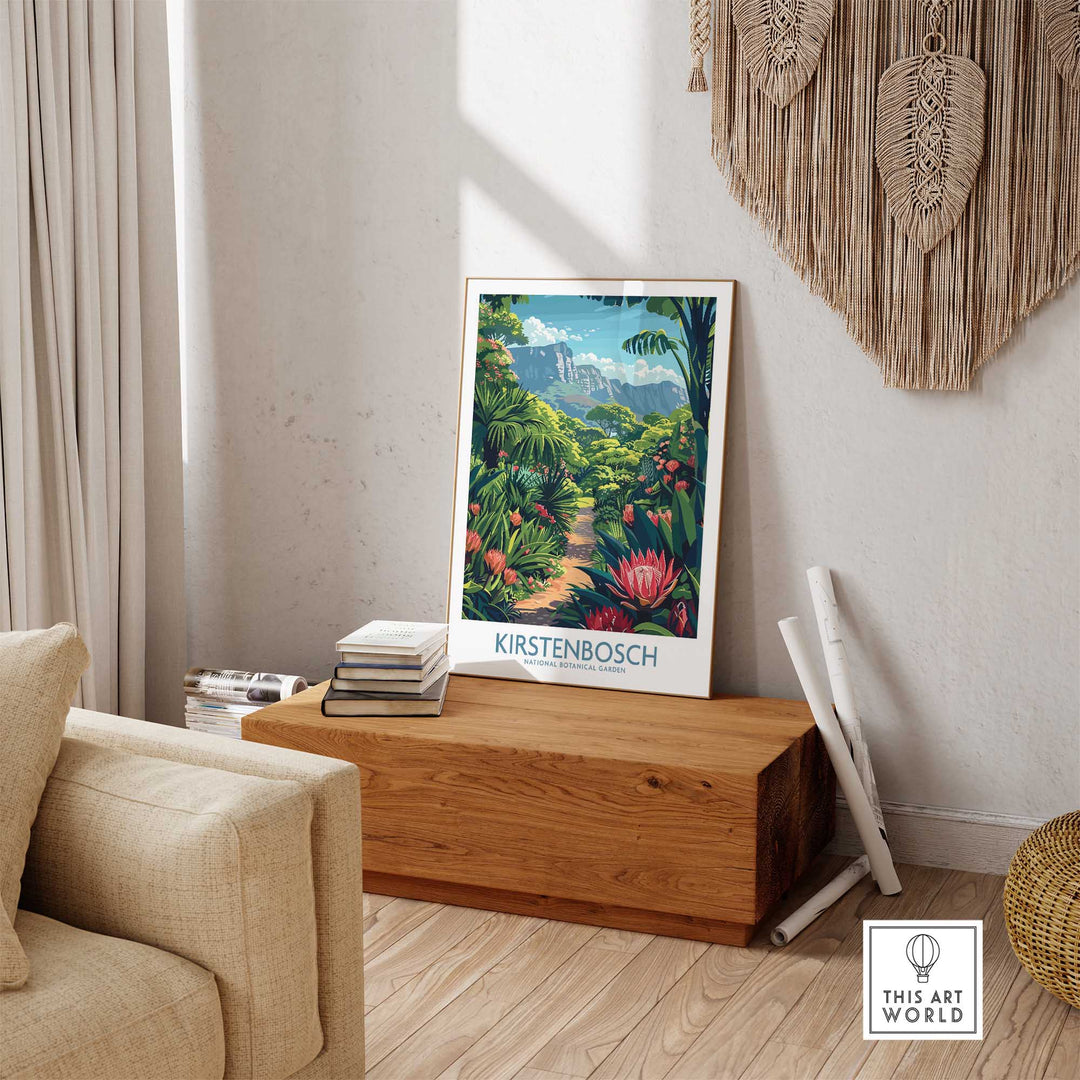 Kirstenbosch Art Print-This Art World
