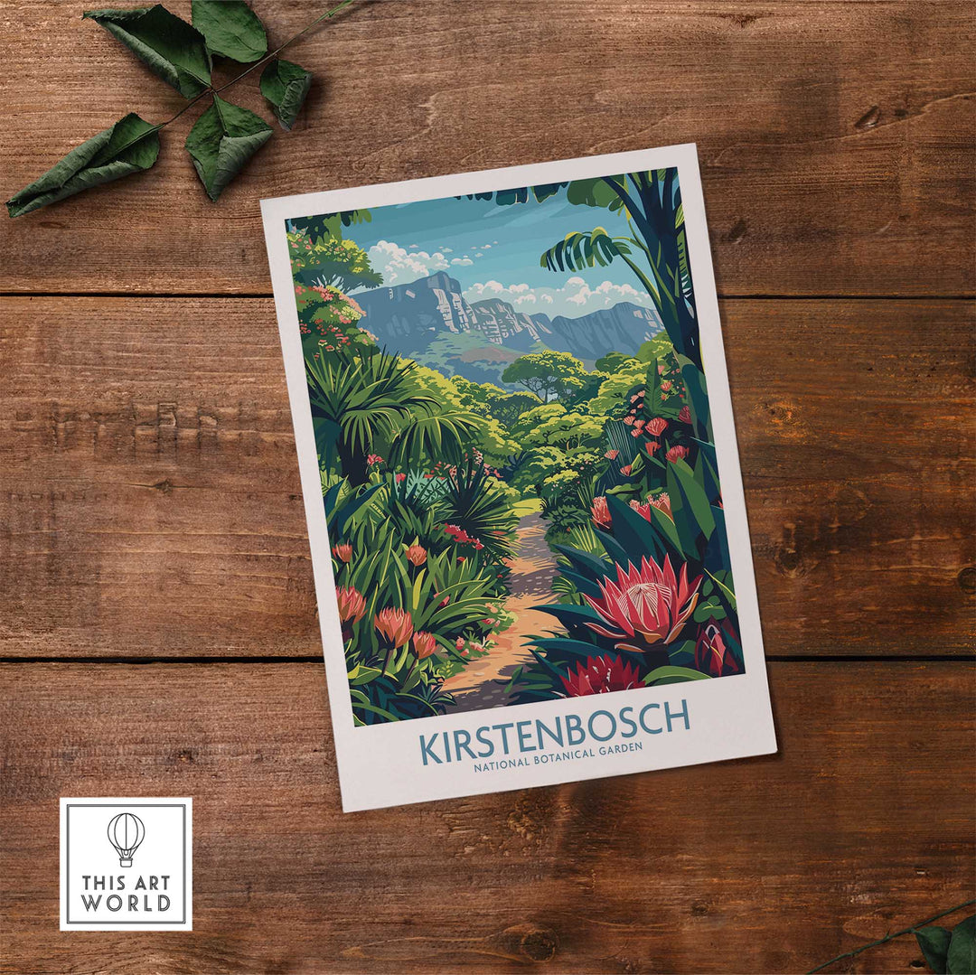 Kirstenbosch Art Print-This Art World