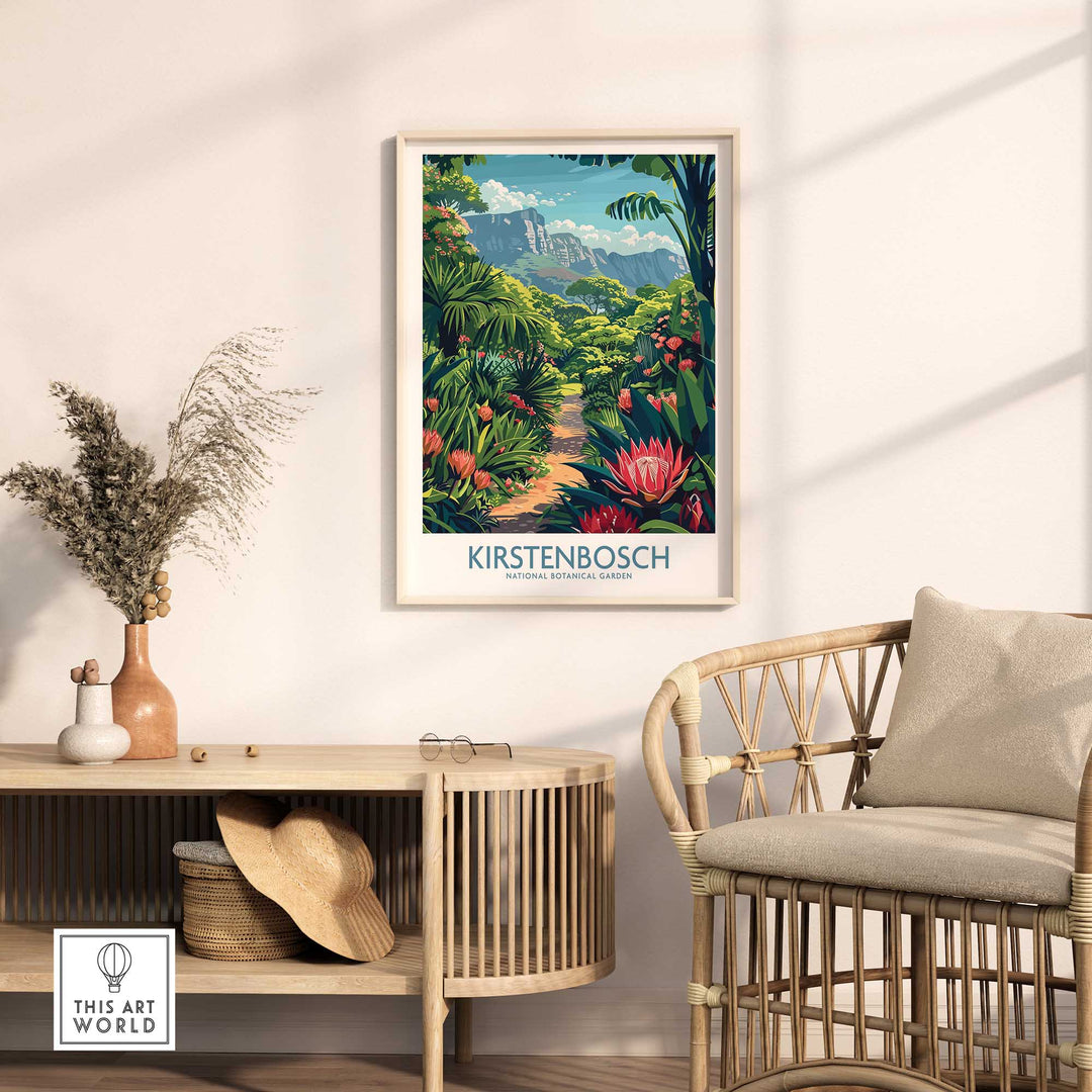 Kirstenbosch Art Print-This Art World