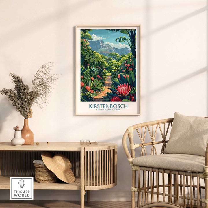 Kirstenbosch Art Print-This Art World