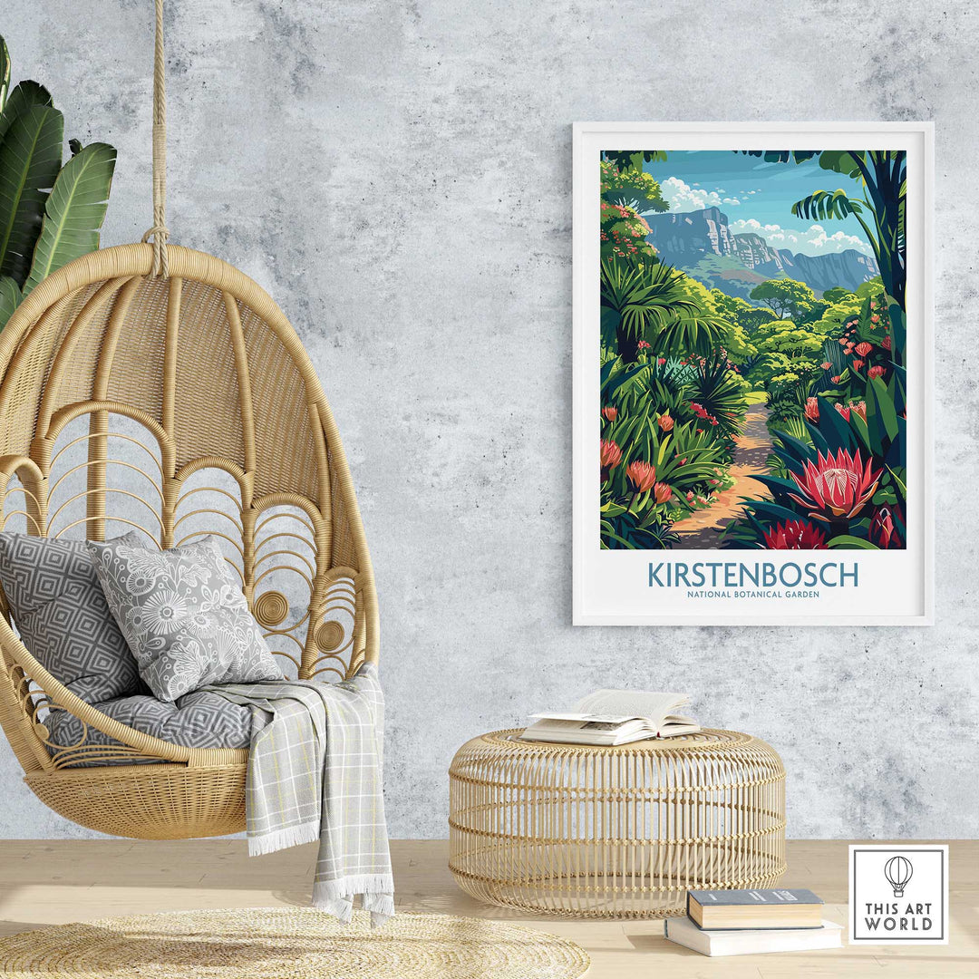 Kirstenbosch Art Print-This Art World
