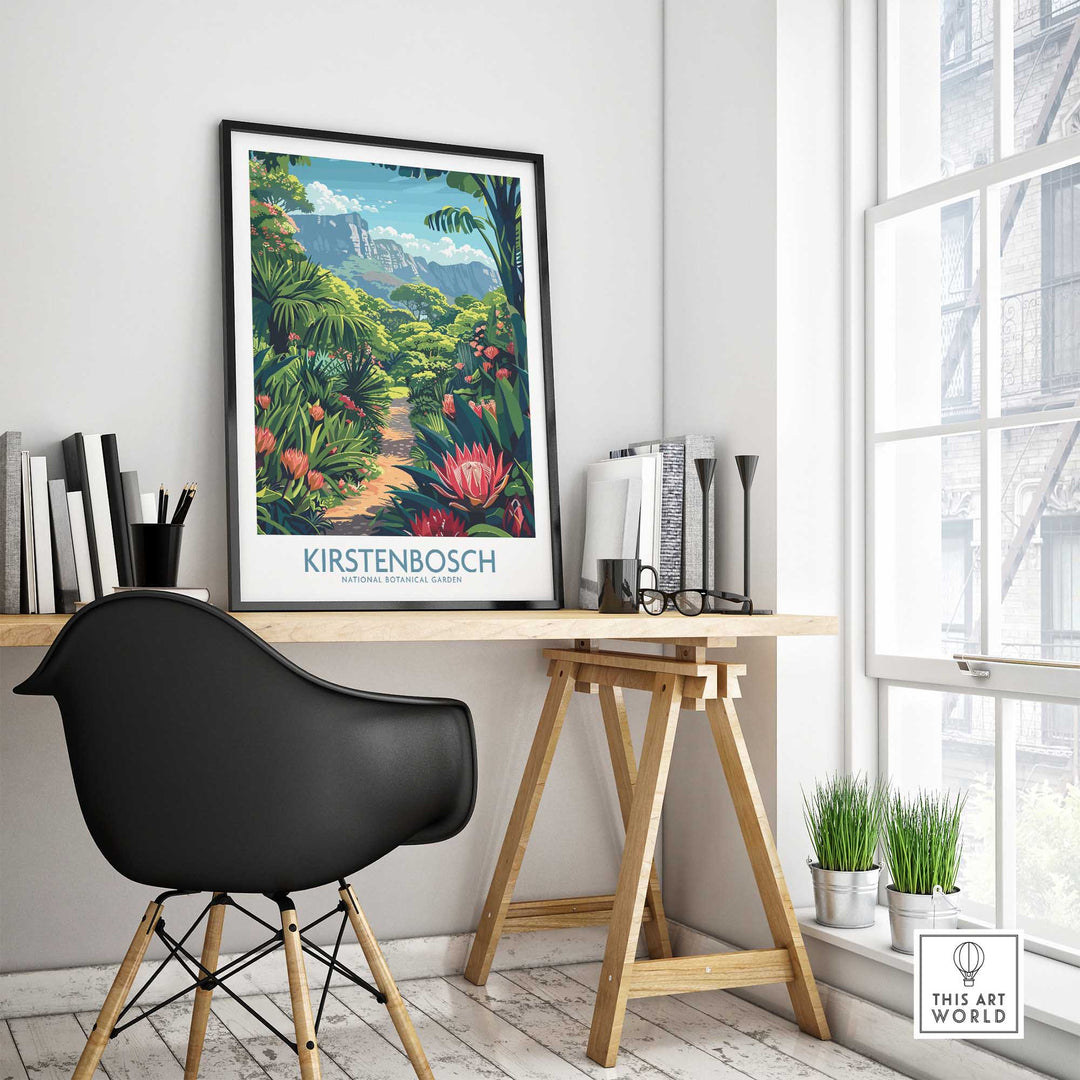 Kirstenbosch Art Print-This Art World