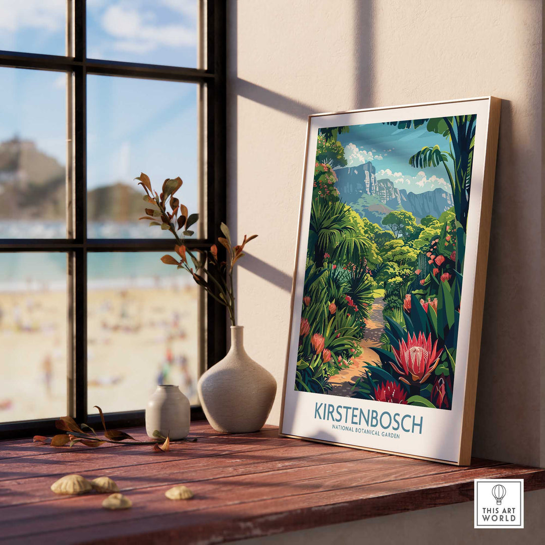 Kirstenbosch Art Print-This Art World