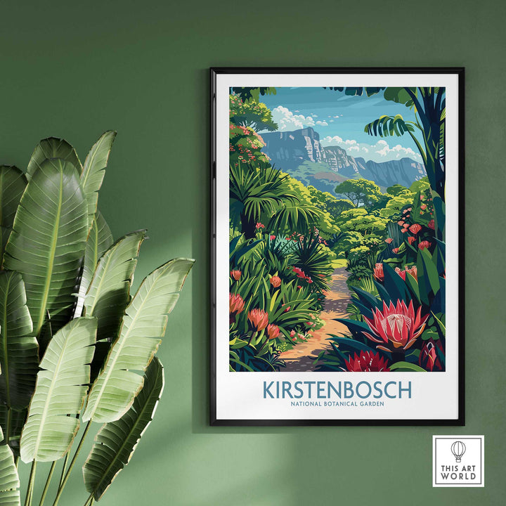 Kirstenbosch Art Print-This Art World