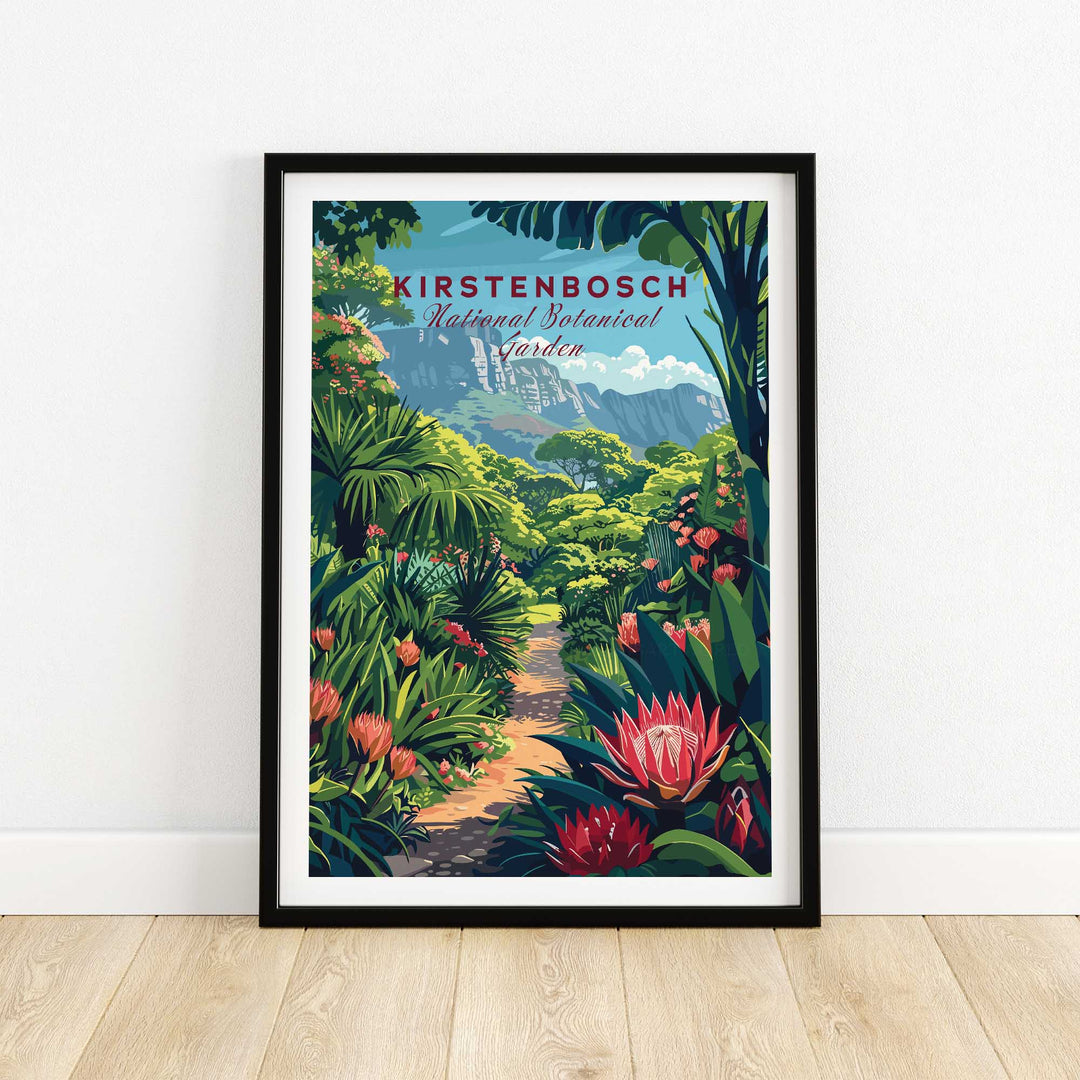 Kirstenbosch Poster Botanical Gardens-This Art World