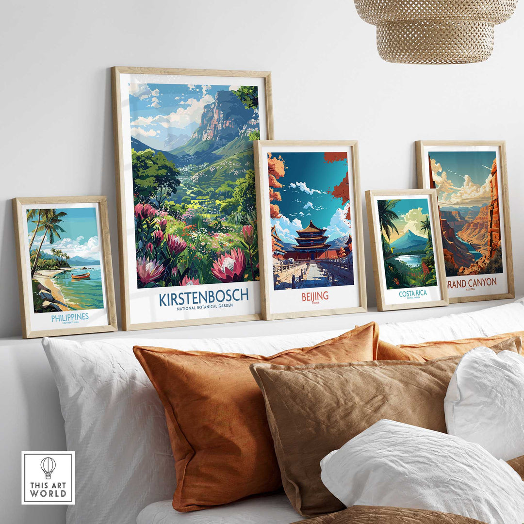 Kirstenbosch Travel Poster-This Art World