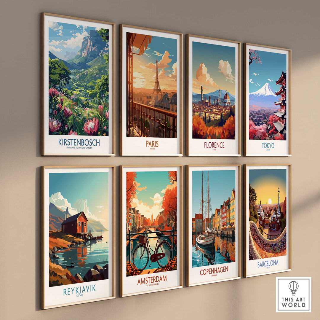 Kirstenbosch Travel Poster-This Art World