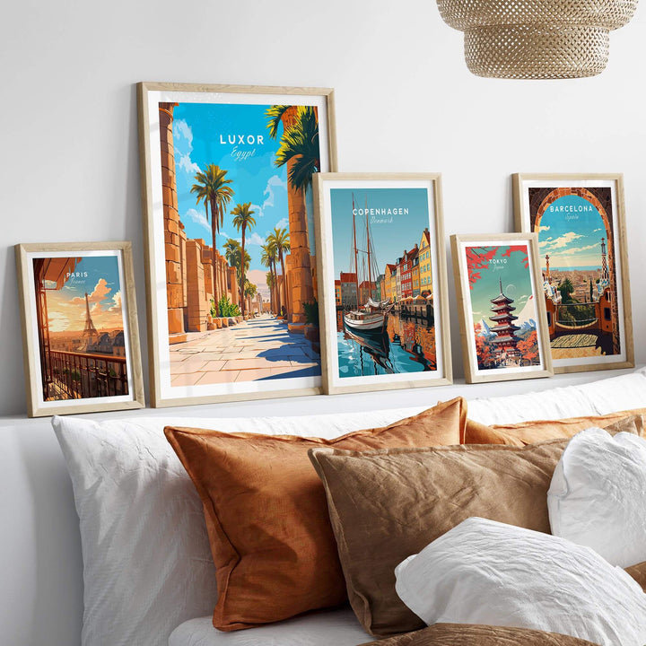 Luxor Travel Print