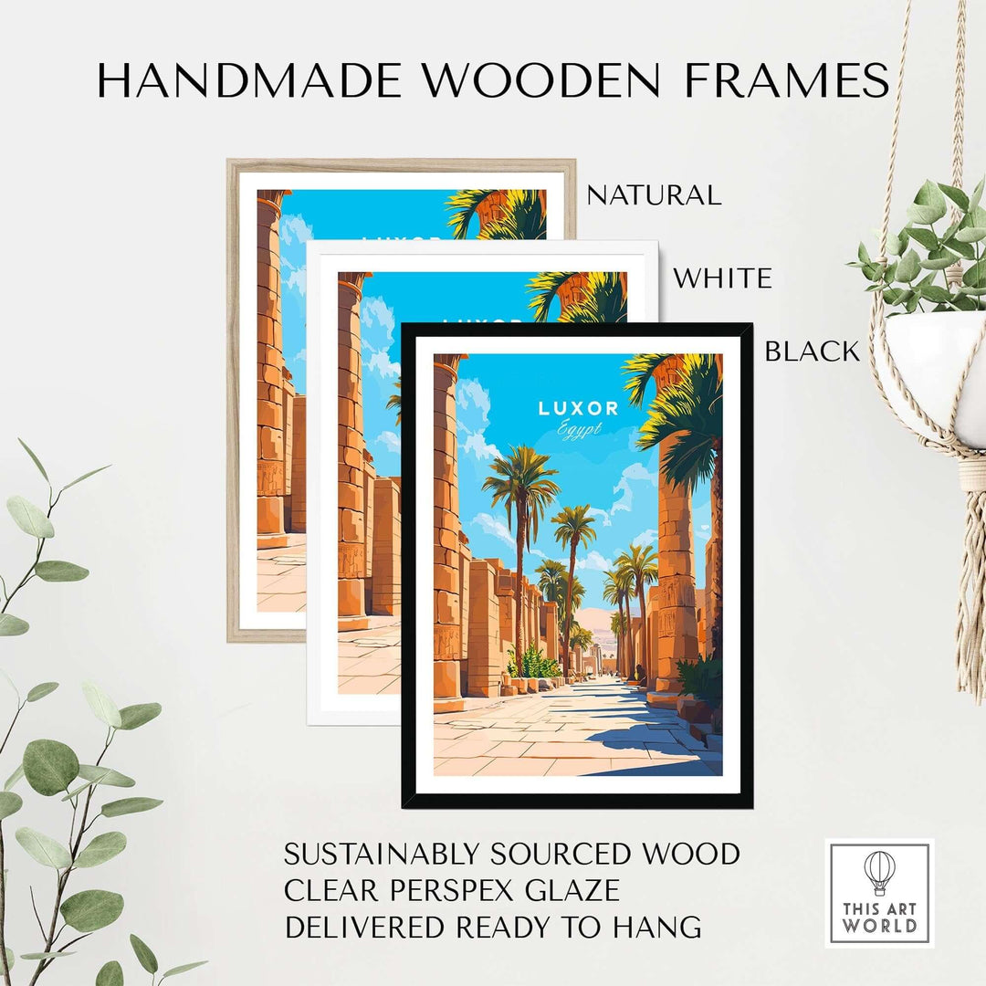Luxor Travel Print