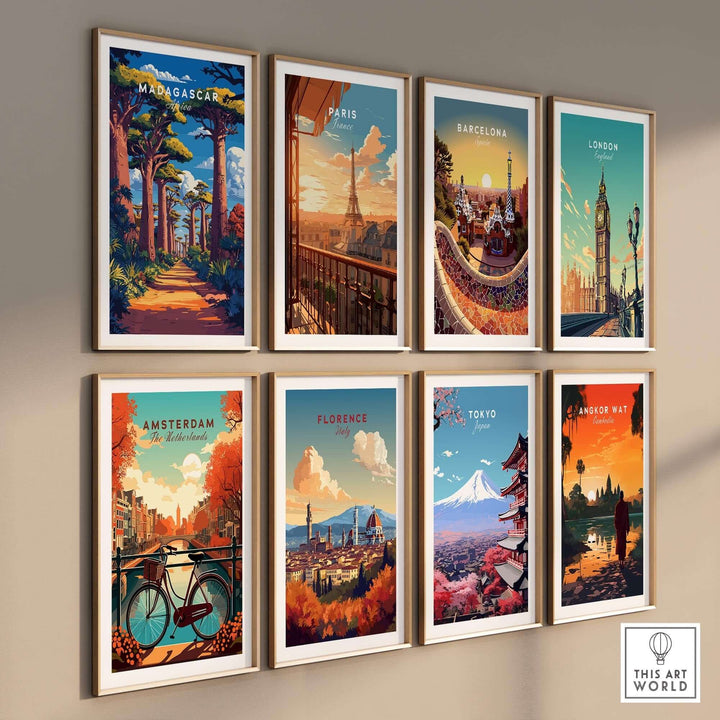 Madagascar Travel Poster