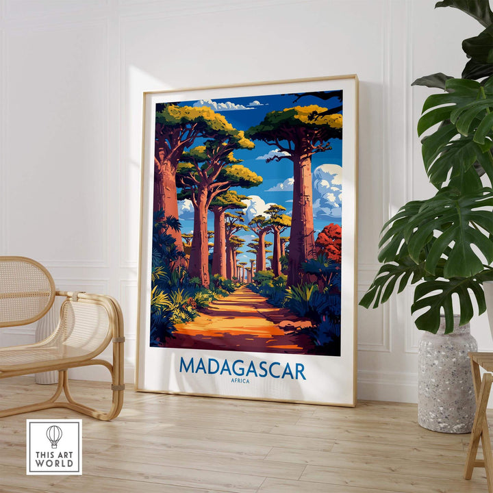 Madagascar Wall Art Print