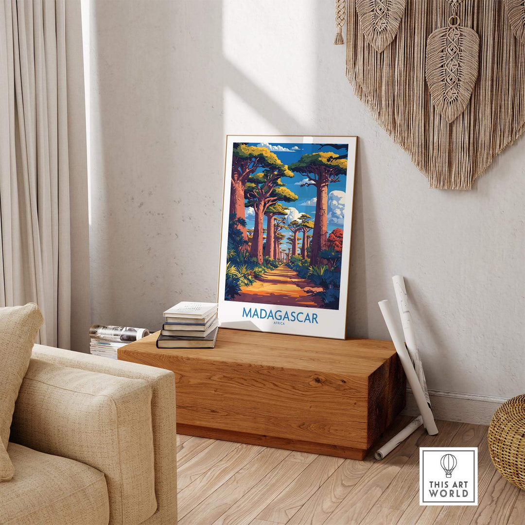 Madagascar Wall Art Print
