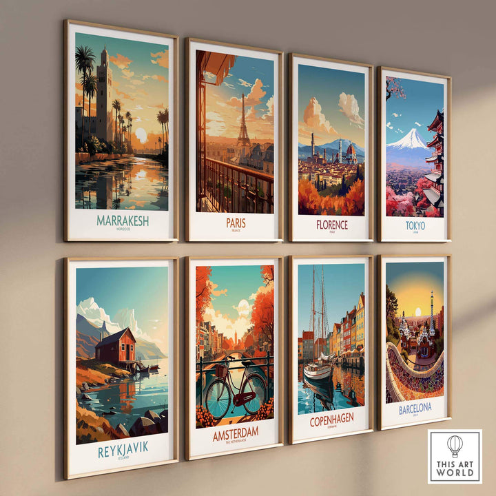 Marrakesh Wall Art part of our best collection or travel posters and prints - This Art World