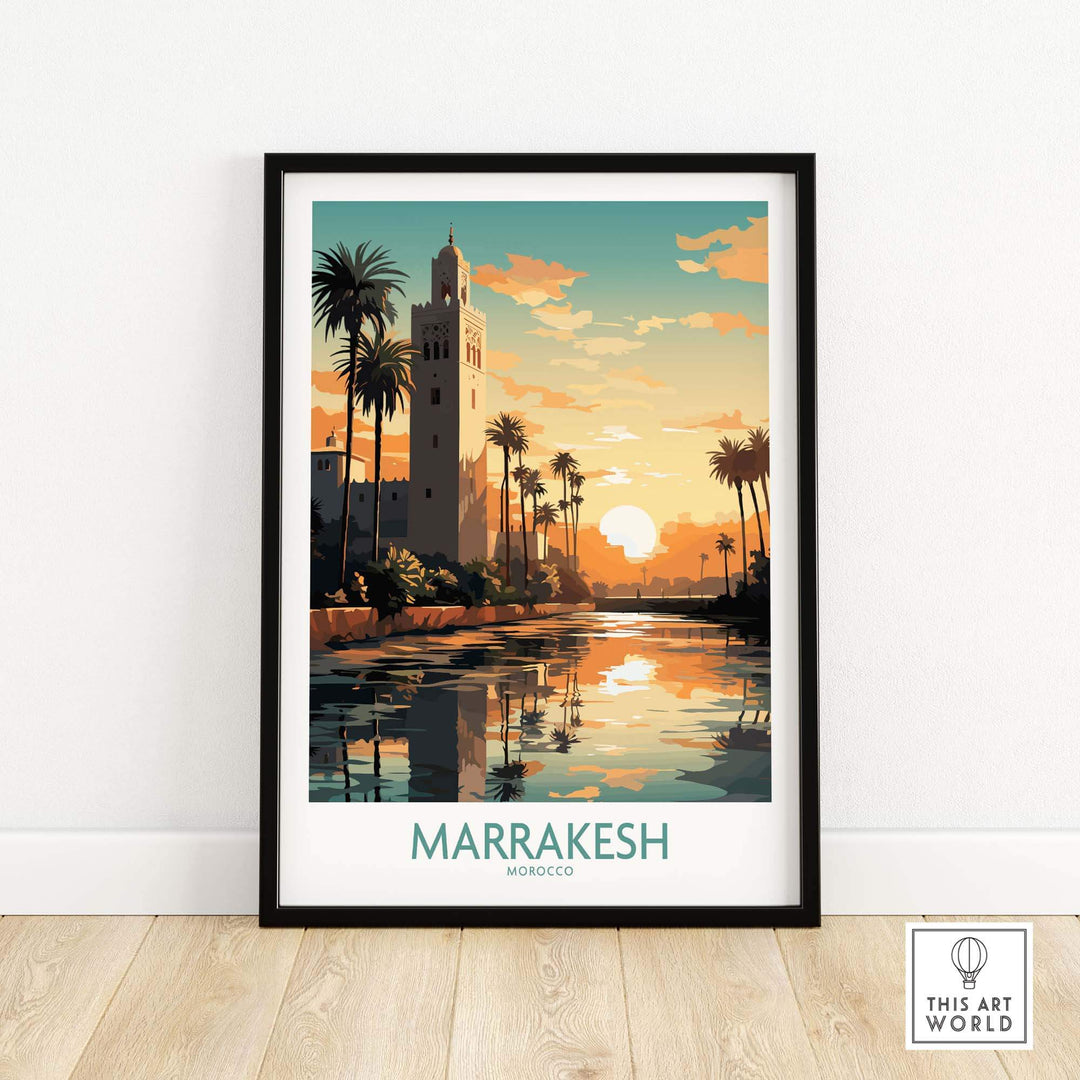 Marrakesh Wall Art part of our best collection or travel posters and prints - This Art World