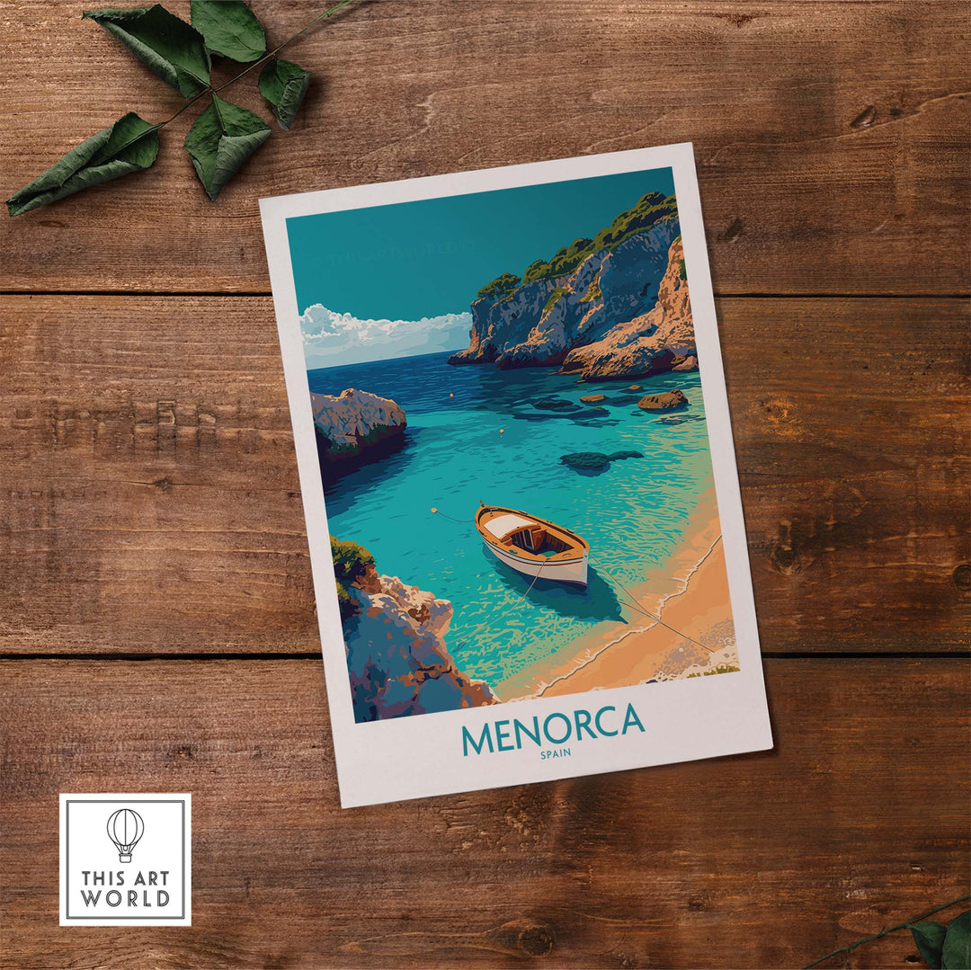 Menorca Wall Art part of our best collection or travel posters and prints - This Art World