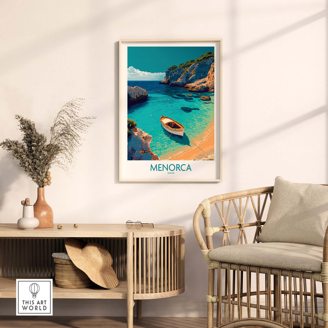 Menorca Wall Art part of our best collection or travel posters and prints - This Art World