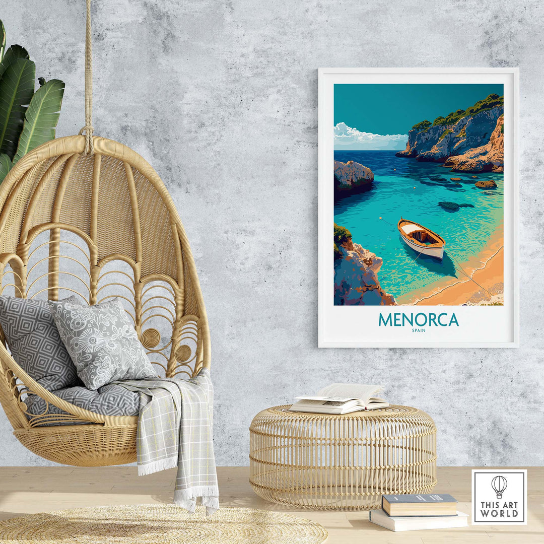 Menorca Wall Art part of our best collection or travel posters and prints - This Art World