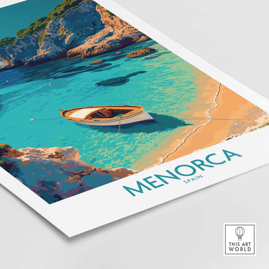Menorca Wall Art part of our best collection or travel posters and prints - This Art World