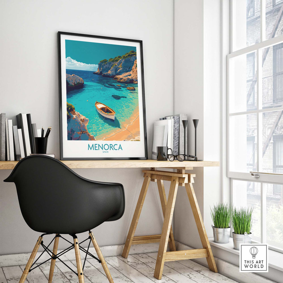 Menorca Wall Art part of our best collection or travel posters and prints - This Art World