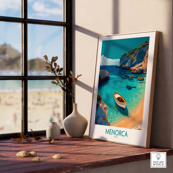 Menorca Wall Art part of our best collection or travel posters and prints - This Art World