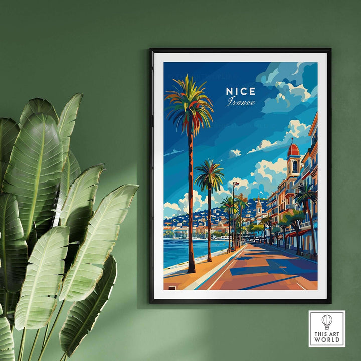 Nice Travel Print - France