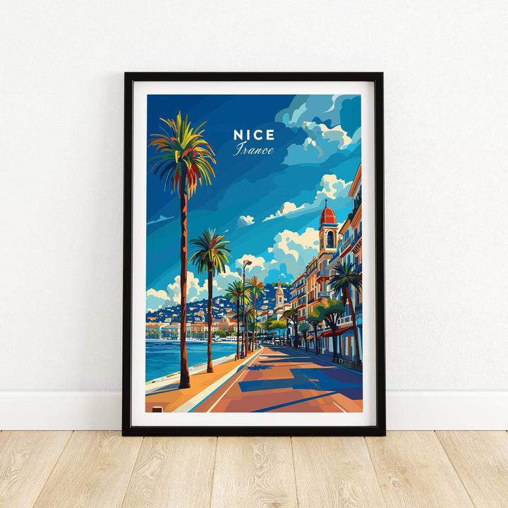Nice Travel Print - France