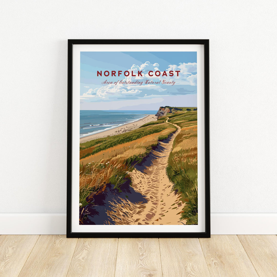 Norfolk Coast Poster