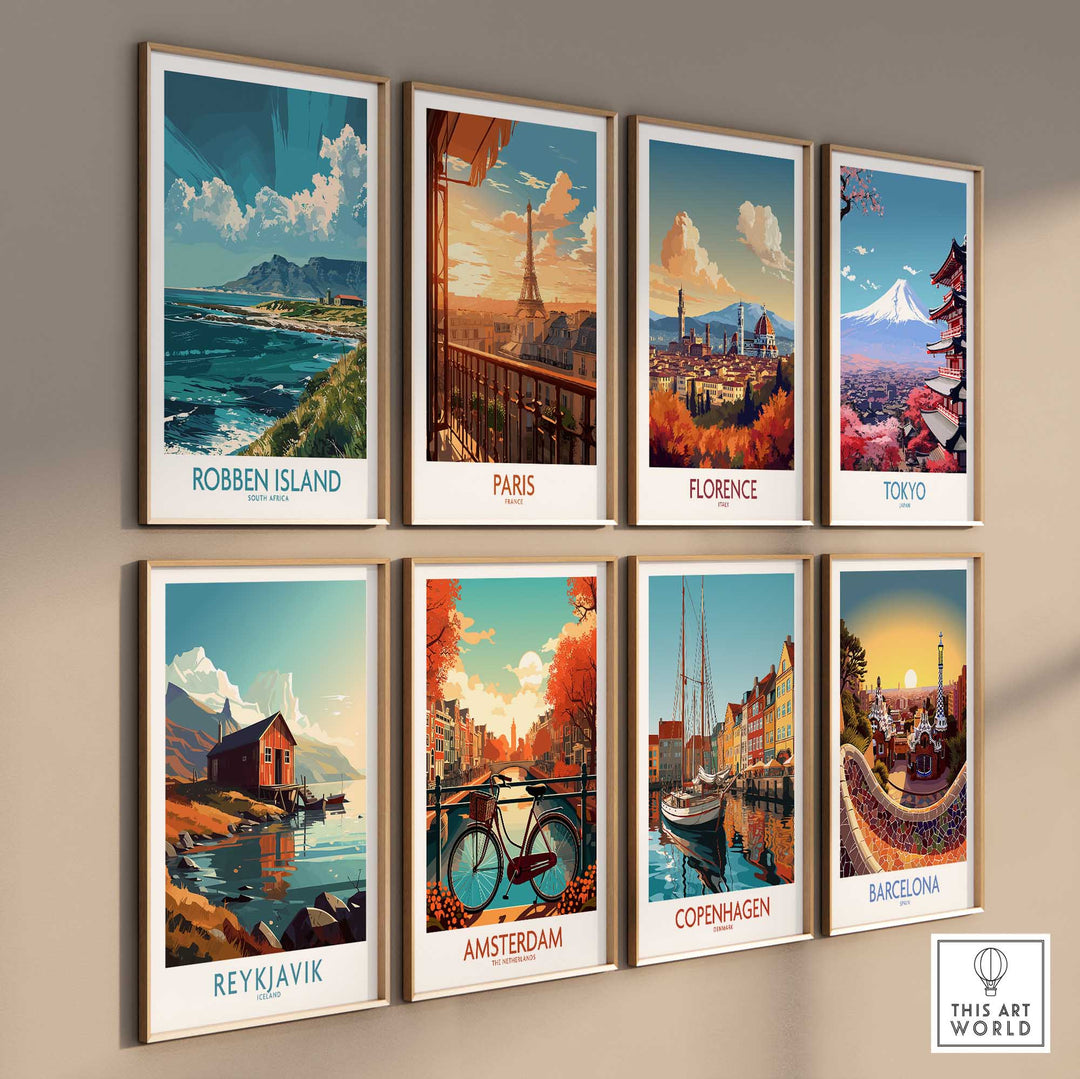 Robben Island Travel Poster South Africa-This Art World