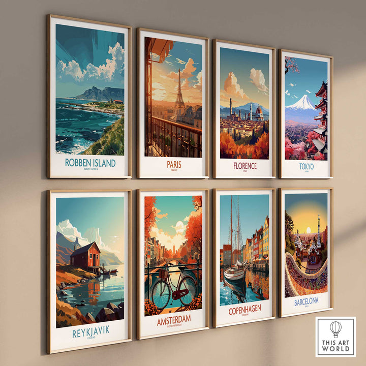 Robben Island Travel Poster South Africa-This Art World