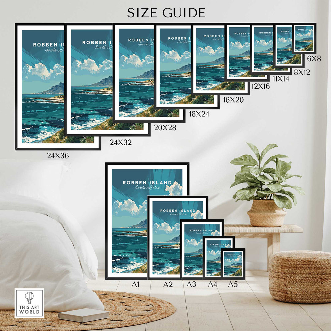 Robben Island Wall Art Print-This Art World
