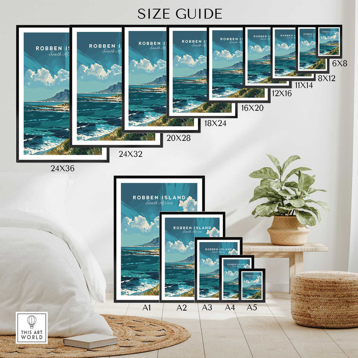 Robben Island Wall Art Print-This Art World