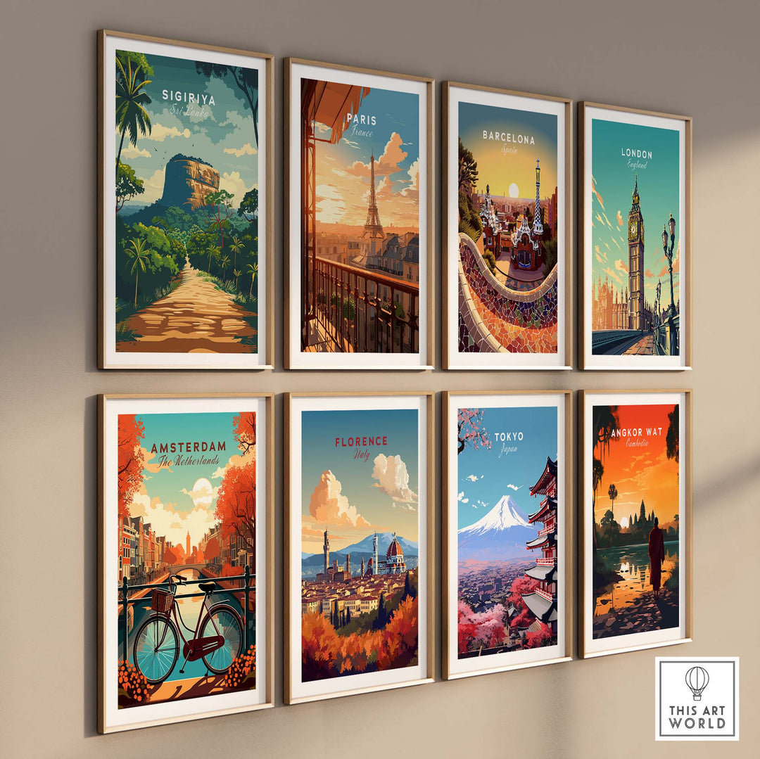 Sigiriya Poster Sri Lanka-This Art World