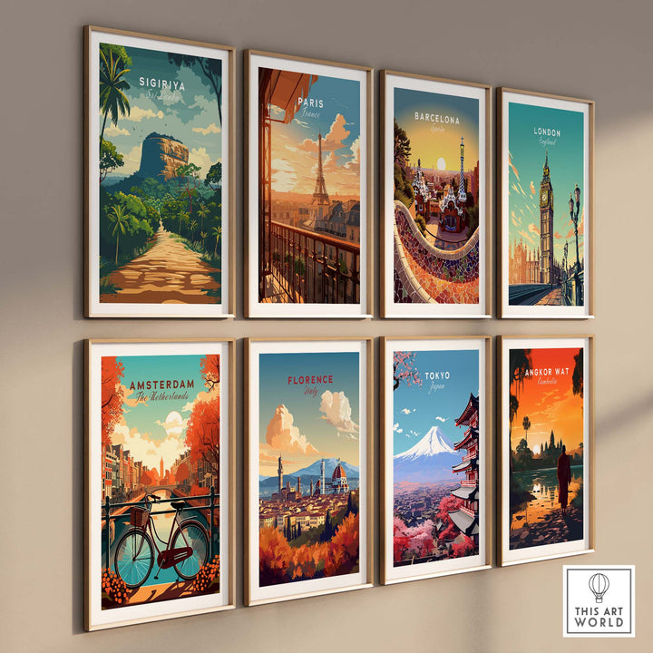 Sigiriya Poster Sri Lanka-This Art World