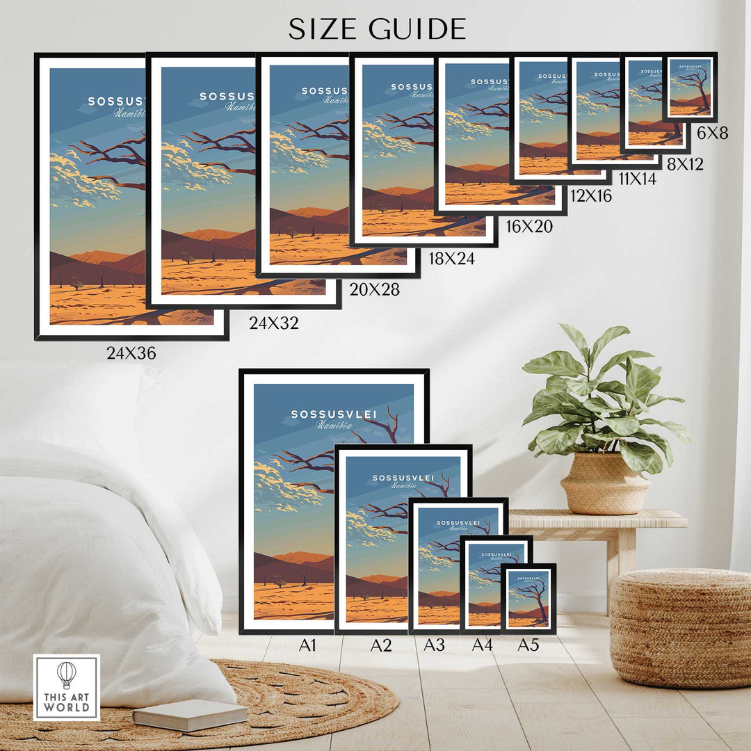 Sossusvlei Namibia Print-This Art World