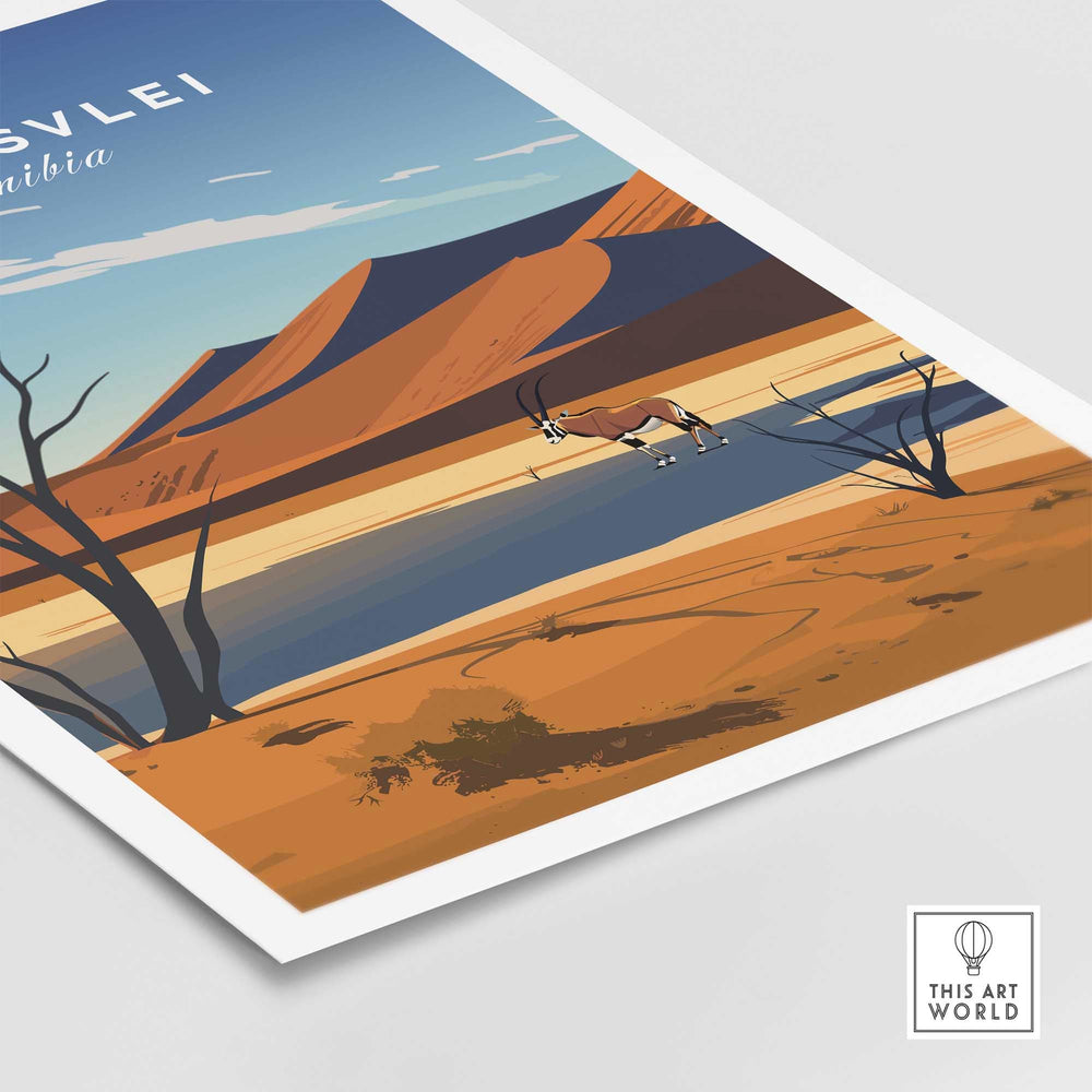 Sossusvlei Namibia Wall Art-This Art World