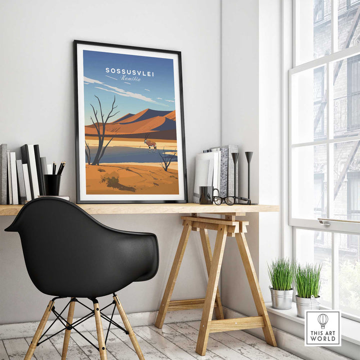 Sossusvlei Namibia Wall Art-This Art World